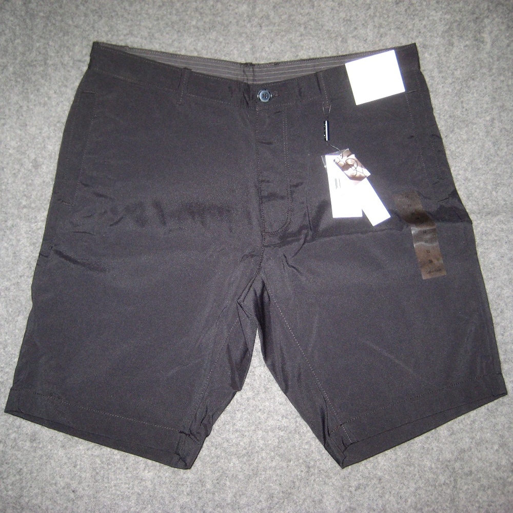 CALVIN KLEIN Stretch Cotton Flat Front Shorts NWT